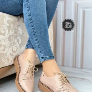 Zapatos de cuero B12-TAUPE