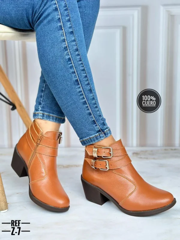 Zapato para mujer Botin z7 miel