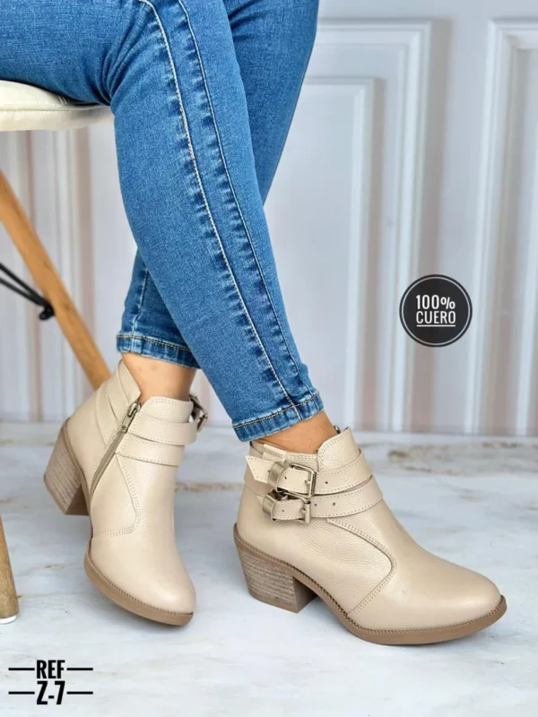 Zapato para mujer Botin z7 Taupe